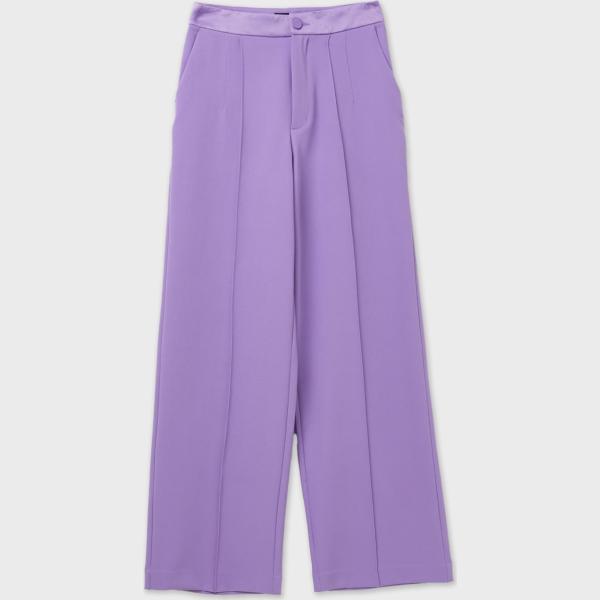pantaloni a palazzo Calliope viola