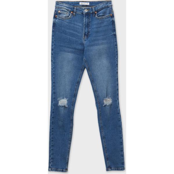 jeans skinny Calliope blu tinta unita