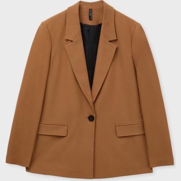 blazer Calliope marrone tinta unita