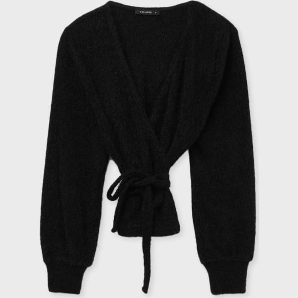 cardigans Calliope nero tinta unita