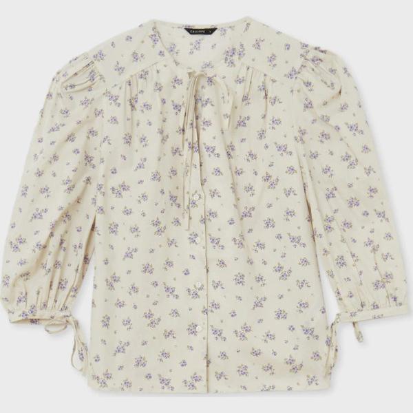 camicie Calliope bianco con stampe