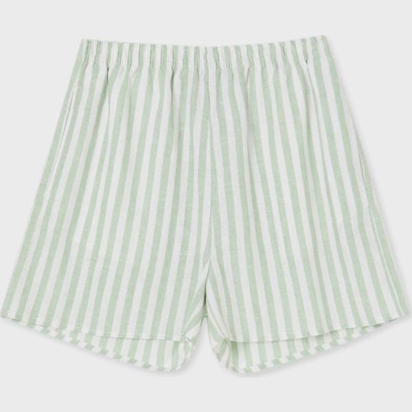 shorts Calliope grigio a righe