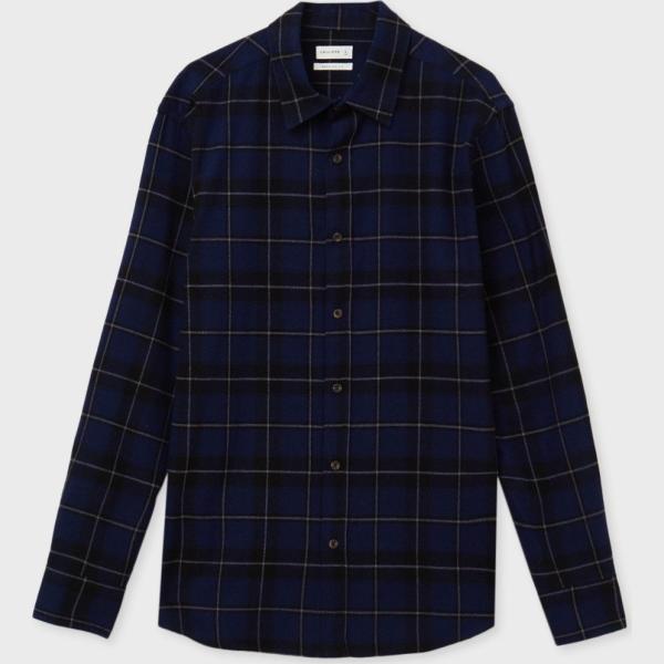 camicie Calliope blu a quadri