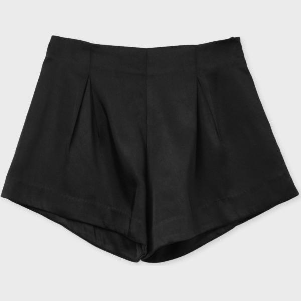 bermuda Calliope nero tinta unita