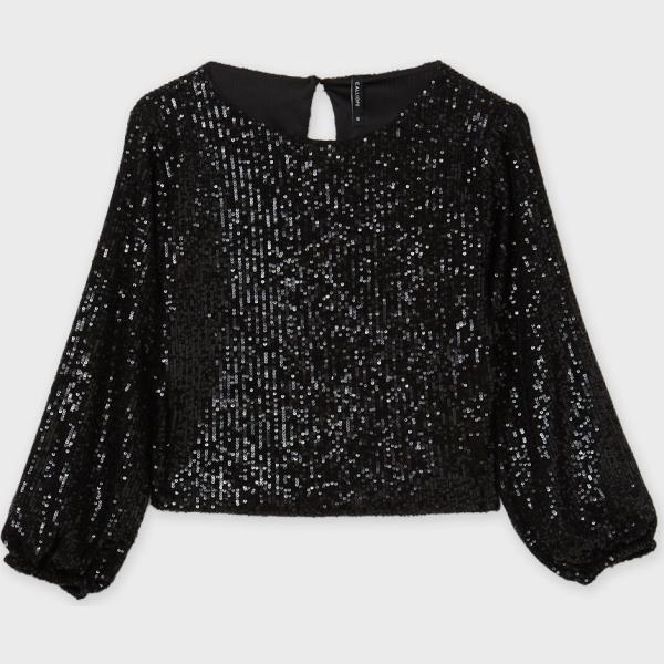 bluse Calliope nero