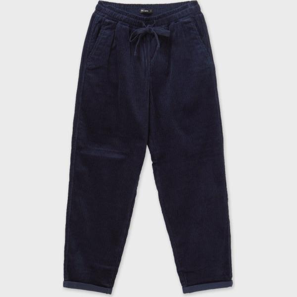 pantaloni Calliope blu tinta unita