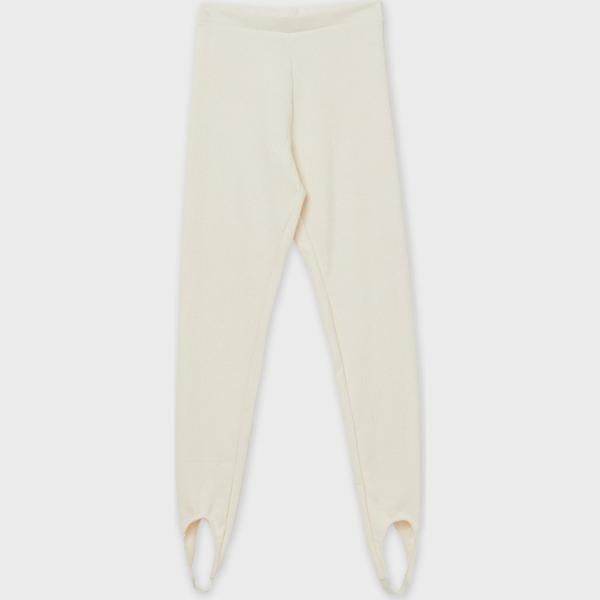 leggings Calliope bianco tinta unita