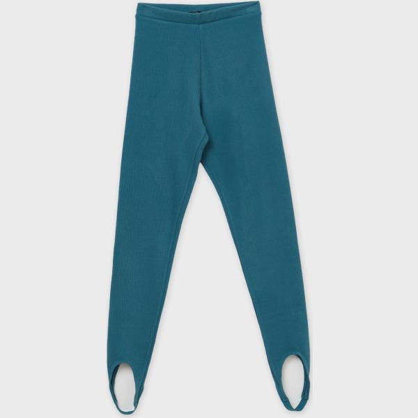 leggings Calliope blu tinta unita