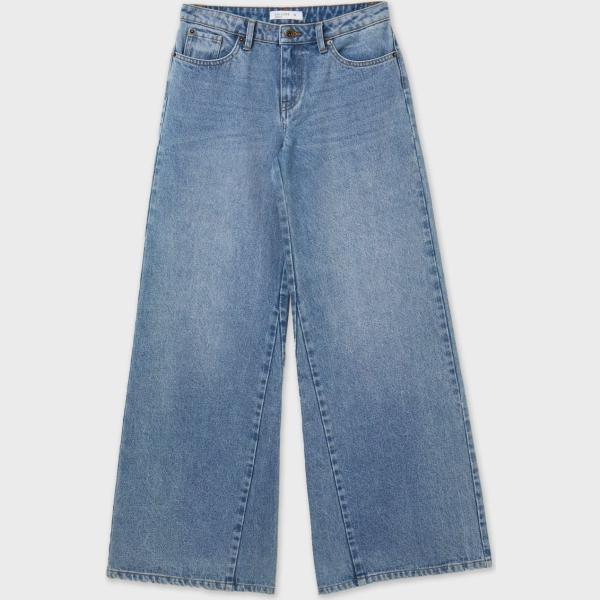 jeans Calliope blu tinta unita