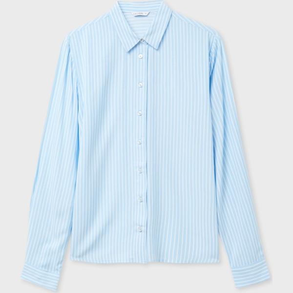 camicie Calliope blu a righe