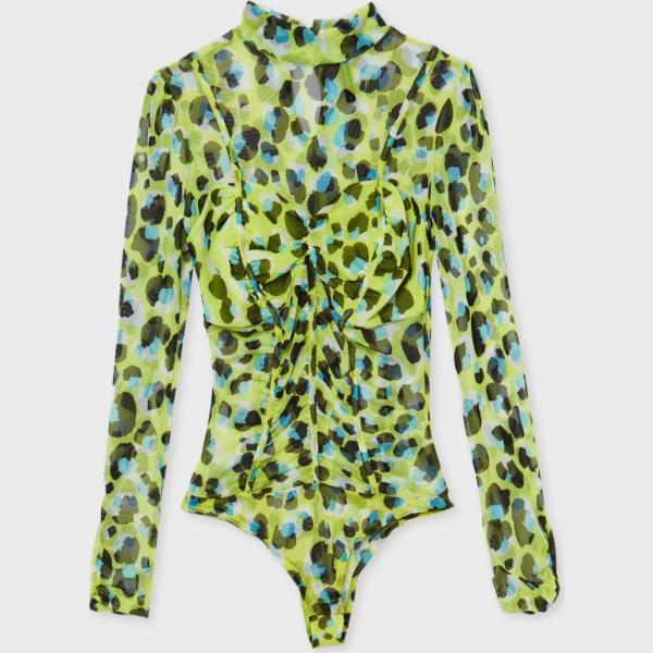 body Calliope multicolore animalier