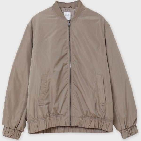 bomber Calliope marrone tinta unita