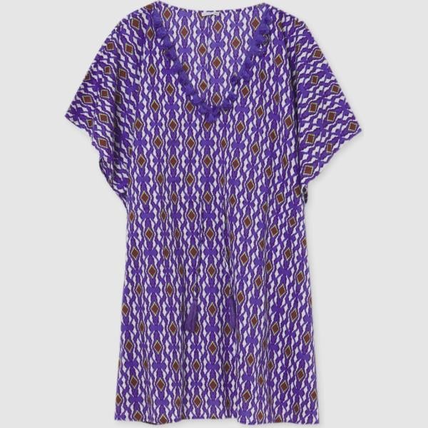 vestiti da spiaggia Calliope Intimo viola a fiori