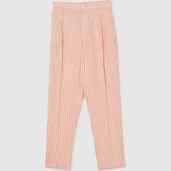 pantaloni Calliope rosa a righe