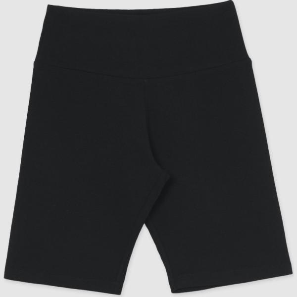 pantaloni corti Calliope nero tinta unita