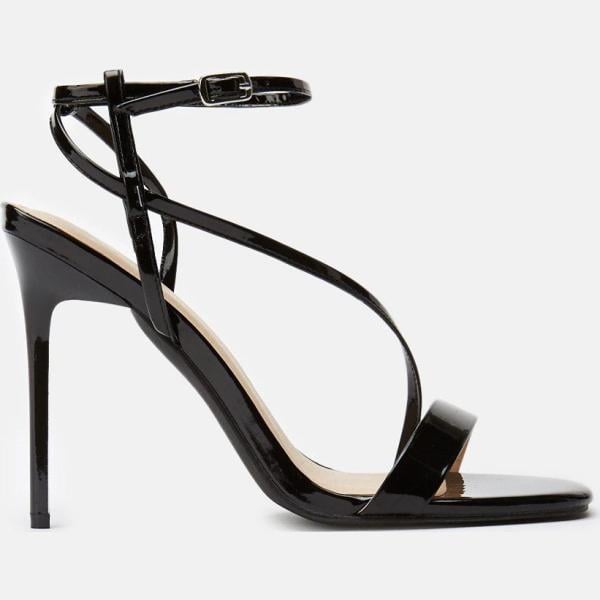 sandali col tacco Calliope nero