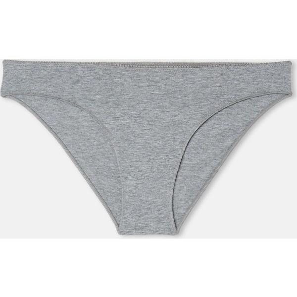 slip Calliope grigio tinta unita