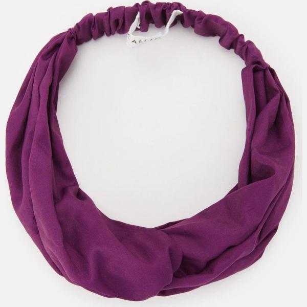 fasce per capelli Calliope viola tinta unita