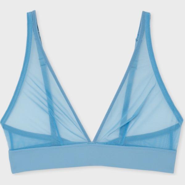 bralette Calliope Intimo blu tinta unita