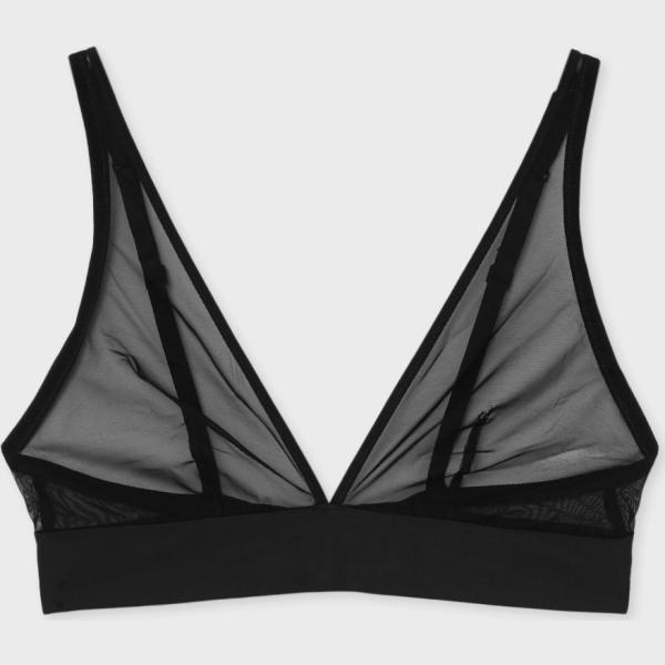 bralette Calliope Intimo nero tinta unita