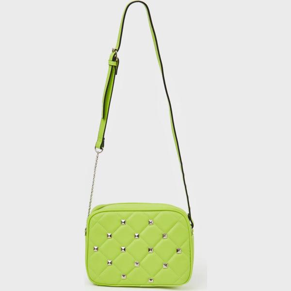 borse a tracolla Calliope verde tinta unita