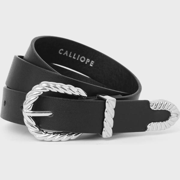 cinture Calliope nero tinta unita