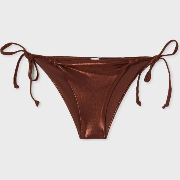 bikini Calliope rosso tinta unita