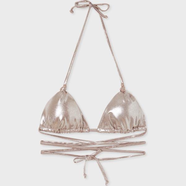 bikini Calliope grigio tinta unita