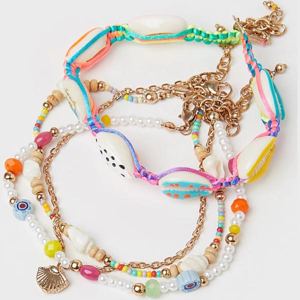 braccialetti Calliope grigio tinta unita