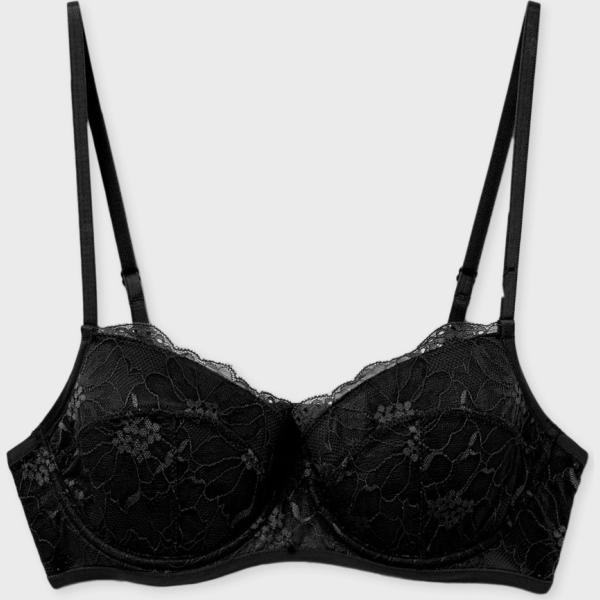 reggiseni a balconcino Calliope Intimo nero