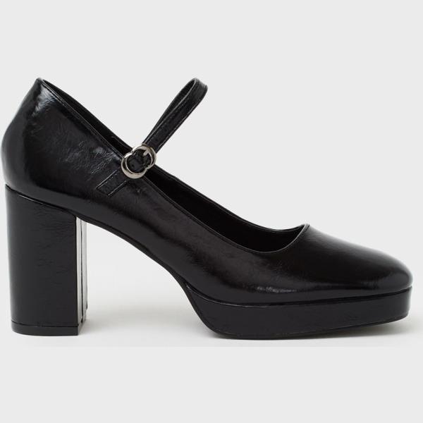 scarpe col tacco Calliope nero tinta unita