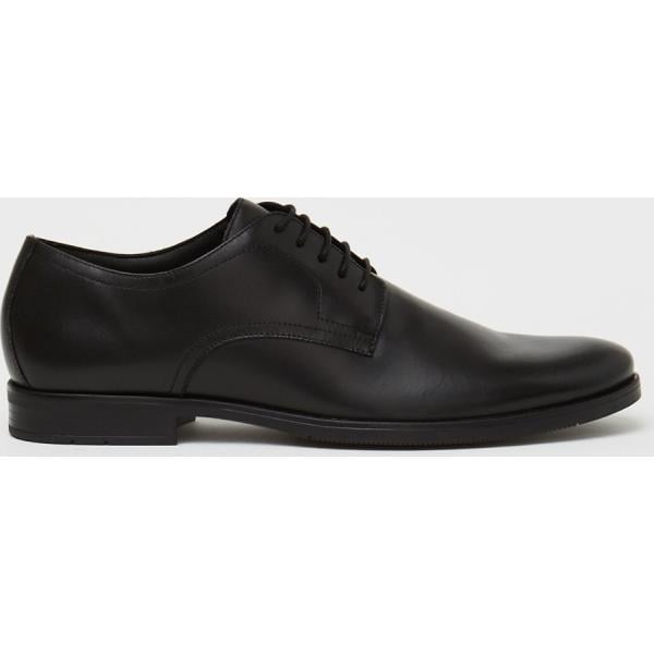scarpe stringate Calliope nero tinta unita