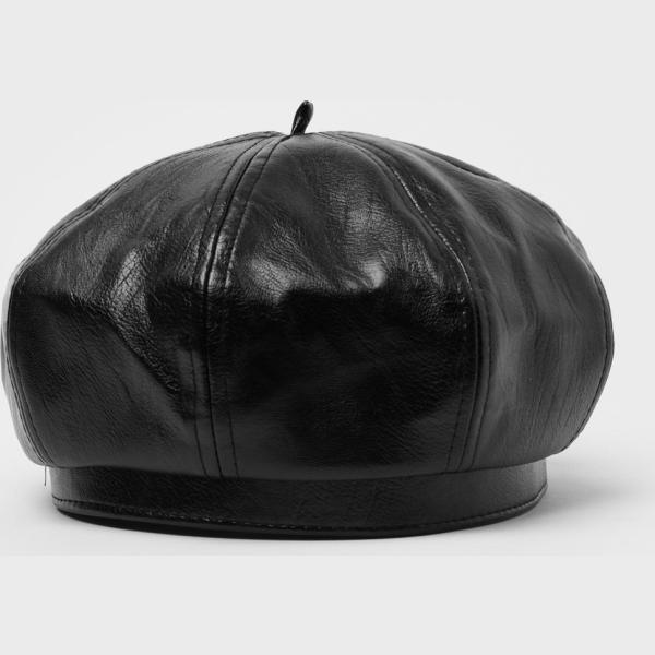 cappelli con visiera Calliope nero tinta unita