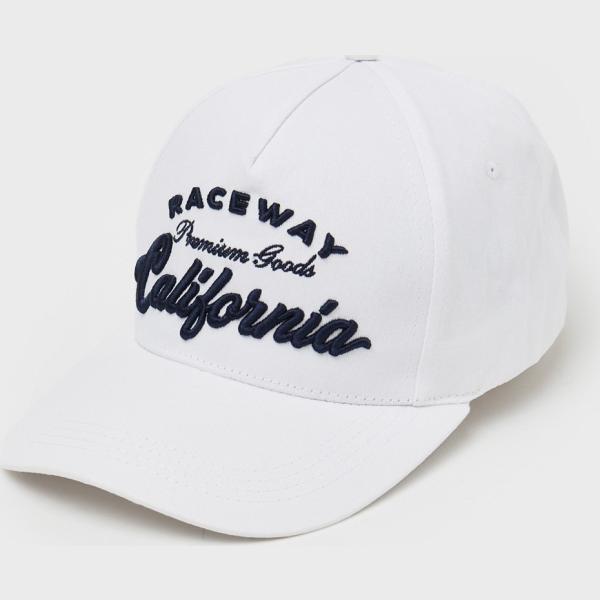 cappelli con visiera Calliope bianco con stampe