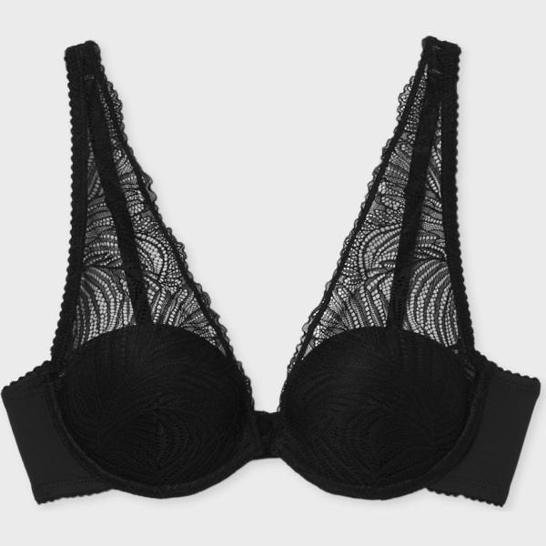 bralette Calliope Intimo nero tinta unita
