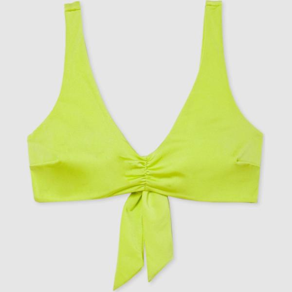 bikini Calliope Intimo verde tinta unita