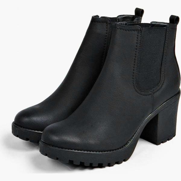 stivaletti Boohoo nero