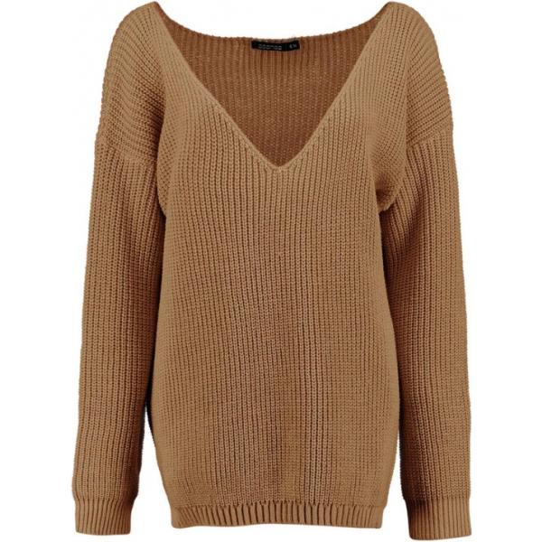 Pullover oversize con scollo Boohoo