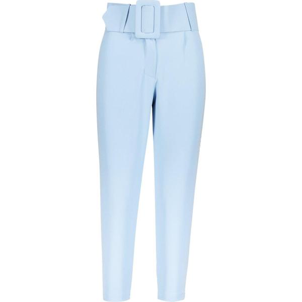 pantaloni Boohoo blu