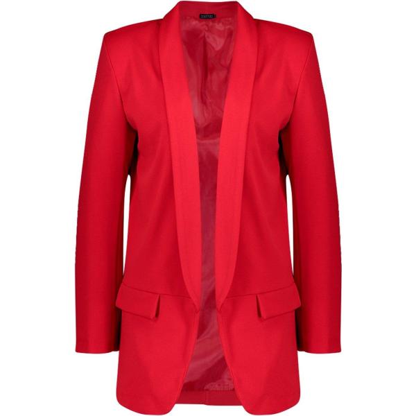 blazer Boohoo rosso