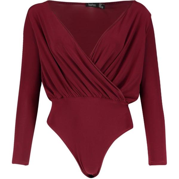 top Boohoo rosso