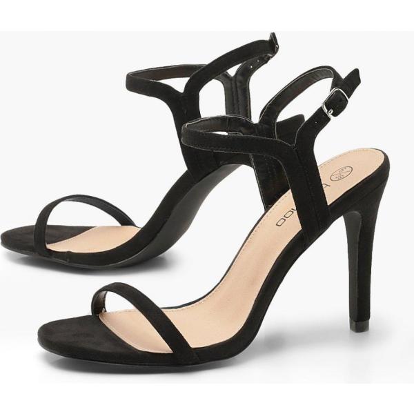 scarpe col tacco Boohoo nero