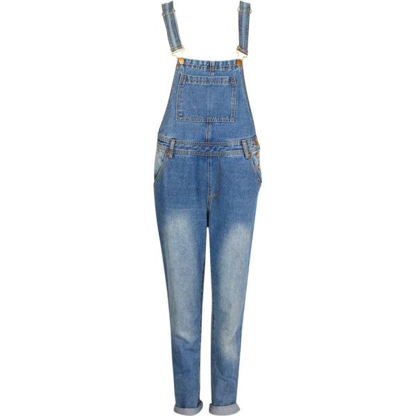 salopette Boohoo blu
