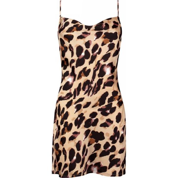 vestiti corti Boohoo grigio con stampe