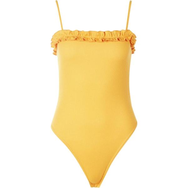 corpo Boohoo giallo