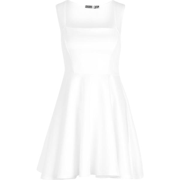 vestiti Boohoo bianco