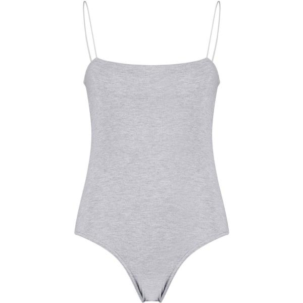 Body skinny con fasce Boohoo
