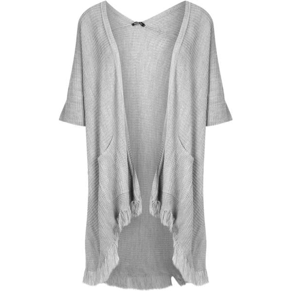 cardigan Boohoo grigio
