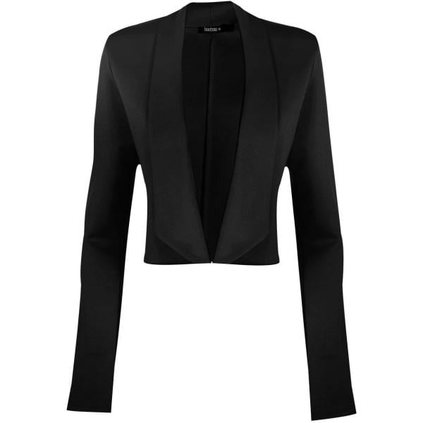 blazer Boohoo nero