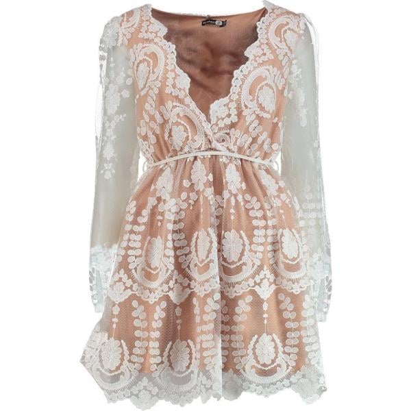 vestiti Boohoo bianco